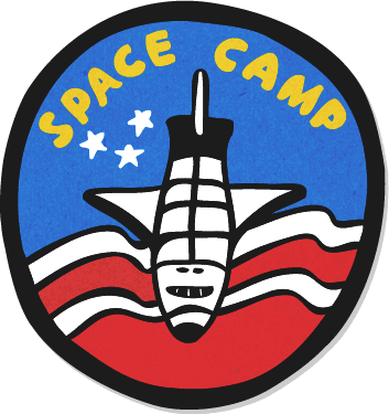 Space camp badge
